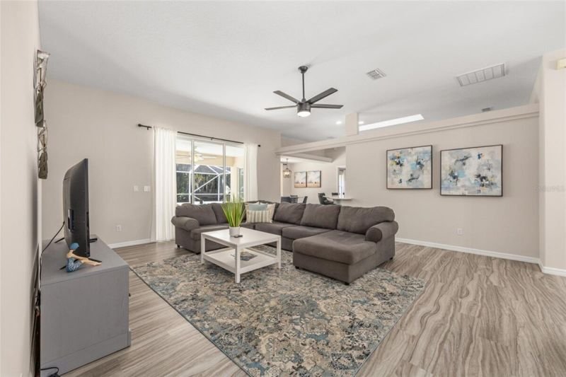 Great room from front
