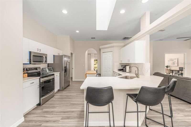 Kitchen island seating