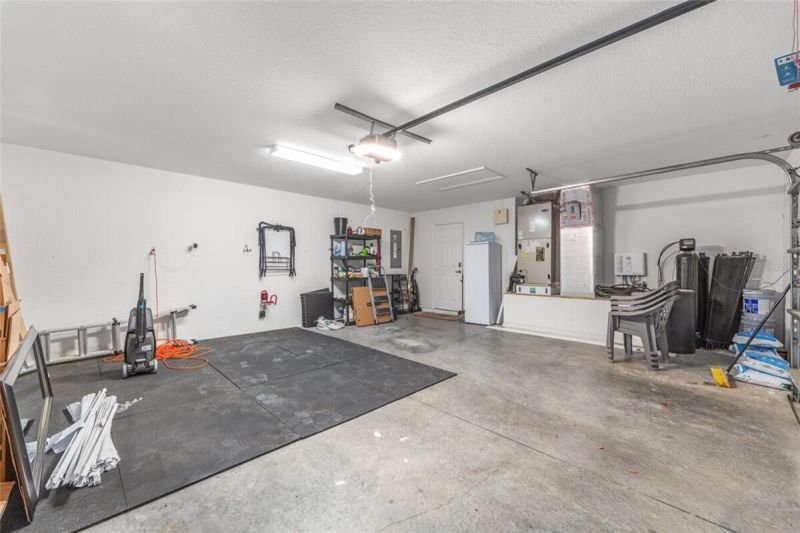 Two-car garage